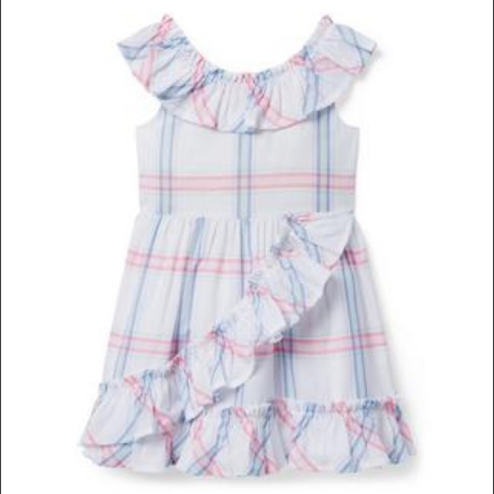 Janie and Jack Ruffle Cotton Dress
